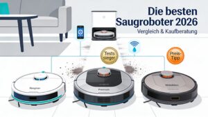 Saugroboter 2026 – Die besten Modelle im Vergleich und Kaufberatung