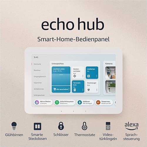 Amazon Echo Hub Smart Home Bedienpanel