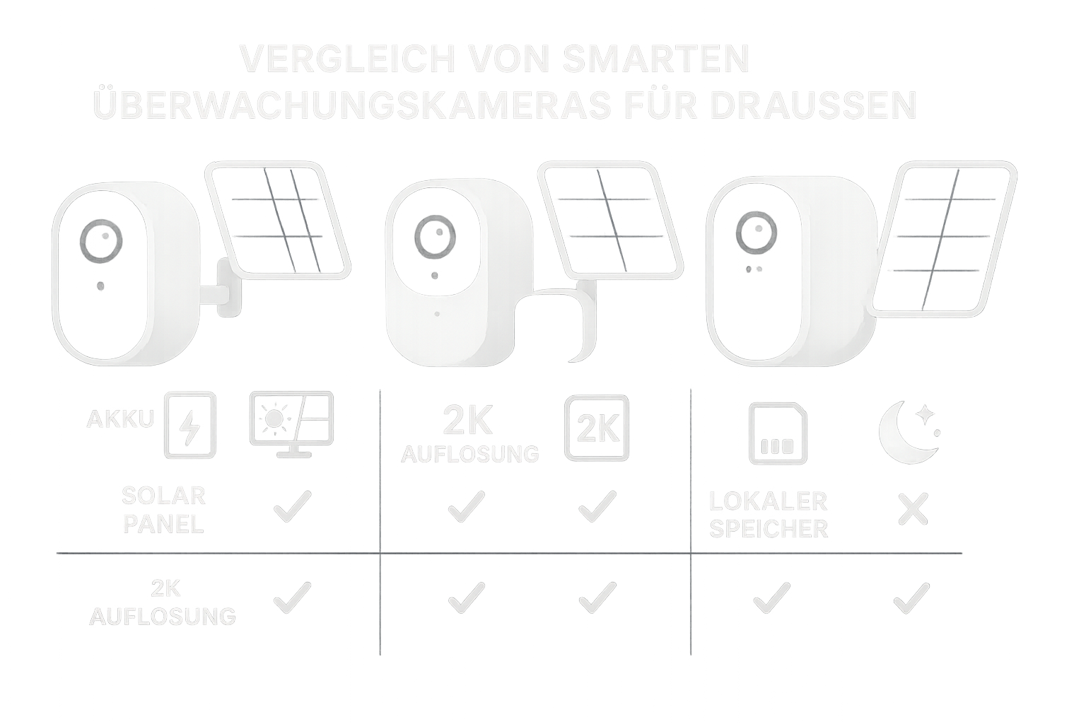 Vergleich smarte Außenkameras 2026: Reolink Argus B330 vs Arlo Essential 3 vs eufy SoloCam S340