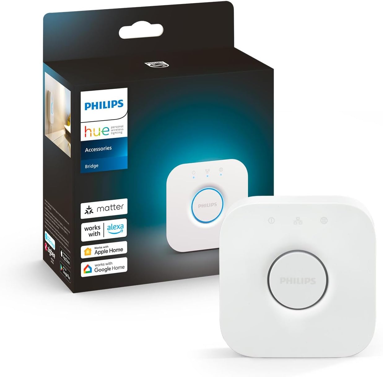 Philips Hue Bridge Matter Smart Home Hub