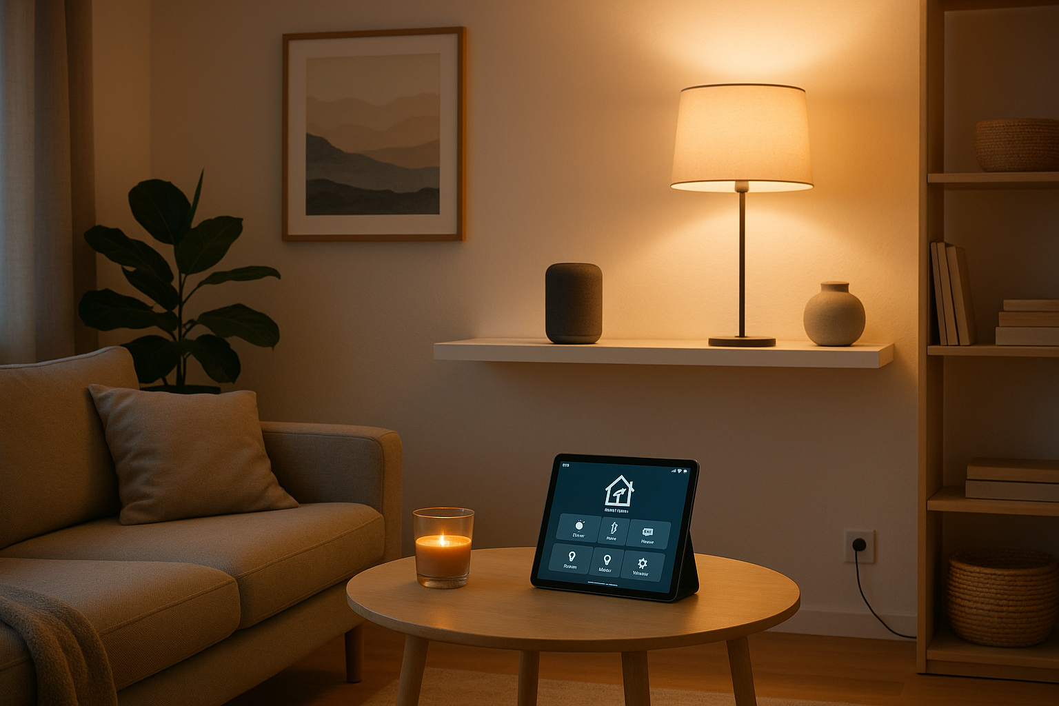 Smart Home Wohnzimmer Einsteiger Guide 2026 – so kann dein Start aussehen