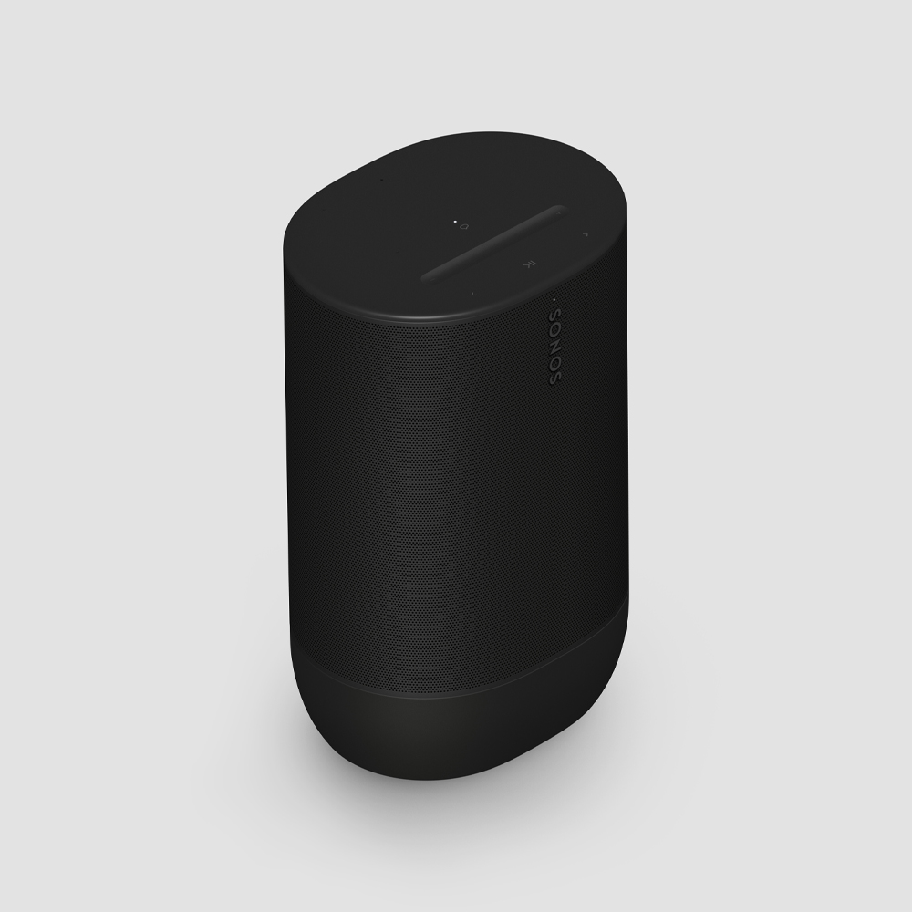 Sonos Move 2 tragbarer WLAN Bluetooth Lautsprecher schwarz