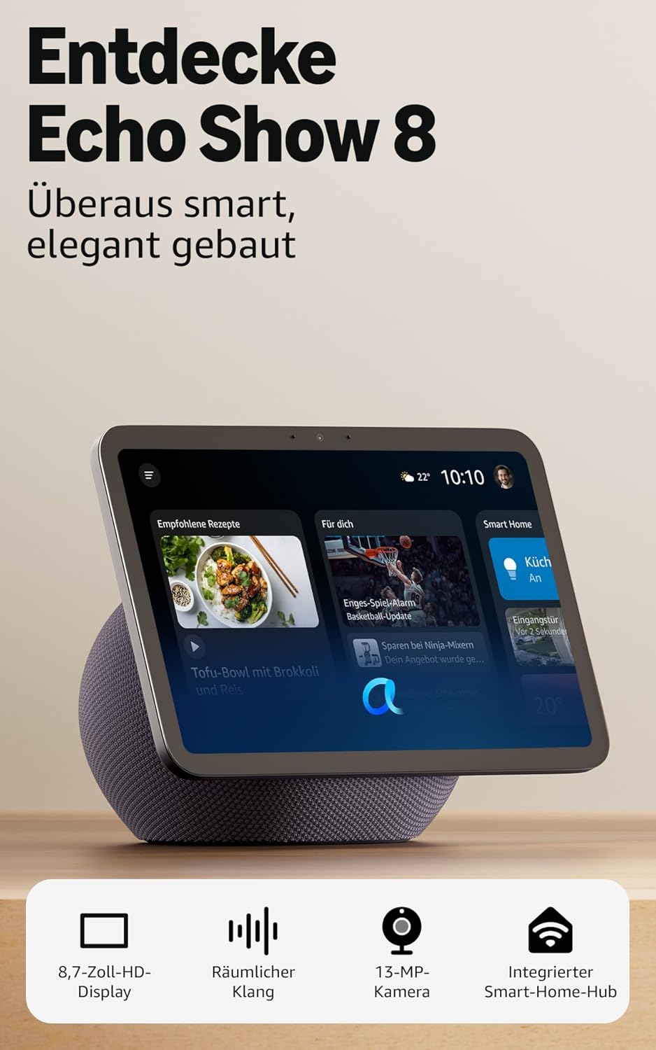 Amazon Echo Show 8 HD 2025 – Alexa Display