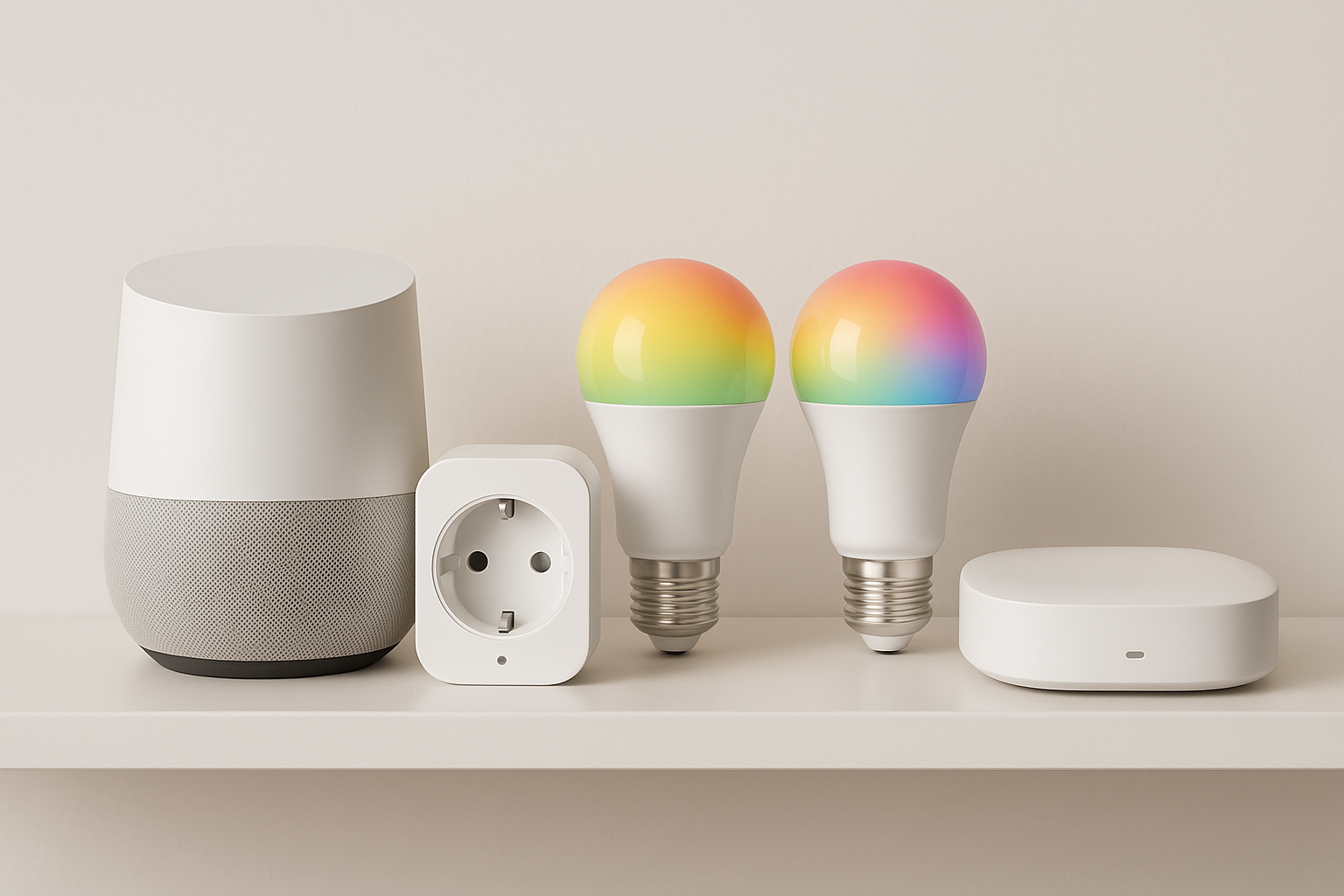 Smarte Geräte für Einsteiger: Smart Speaker, Lampen und Steckdosen