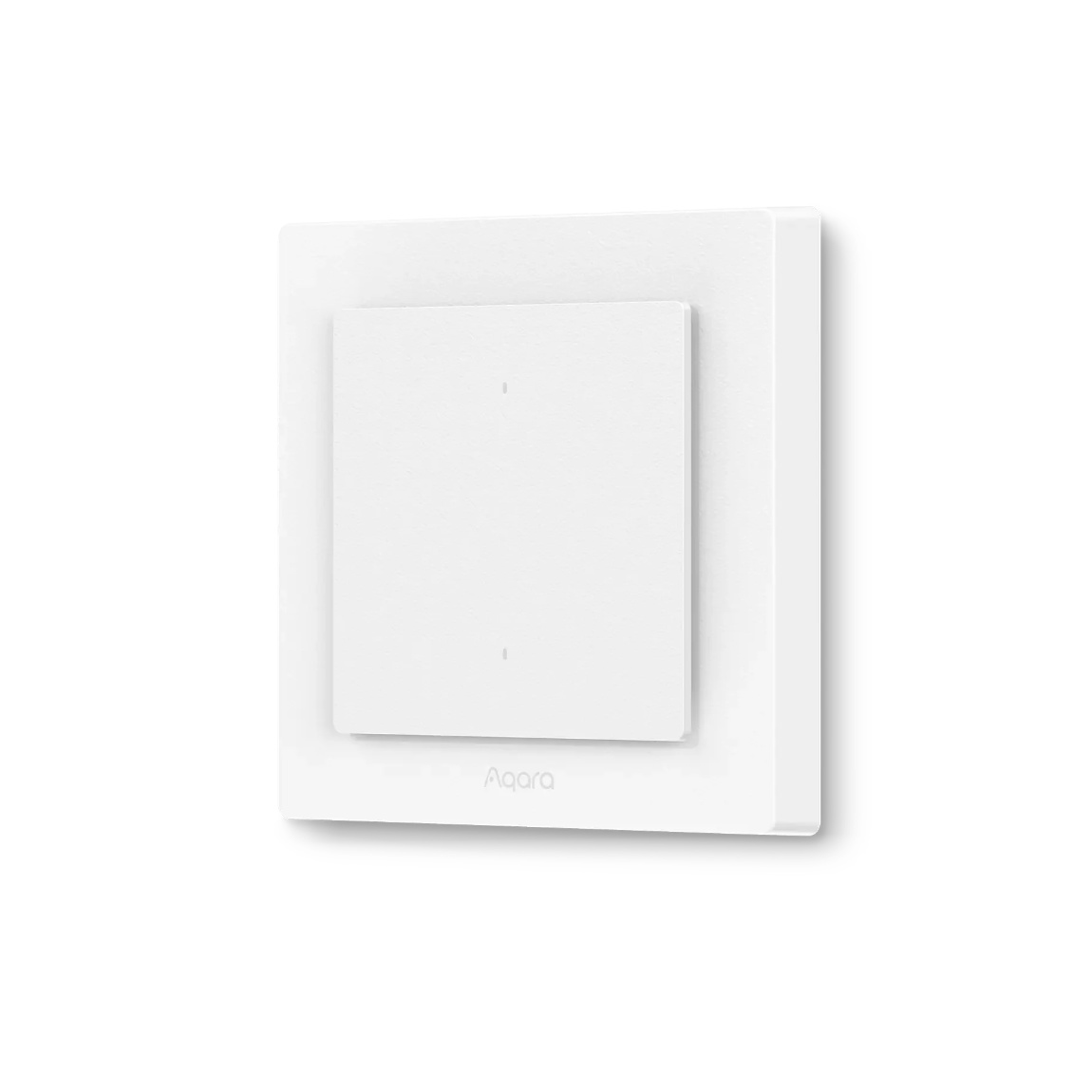 Aqara Light Switch H2 (2 Buttons, 1 Channel) - Weiß