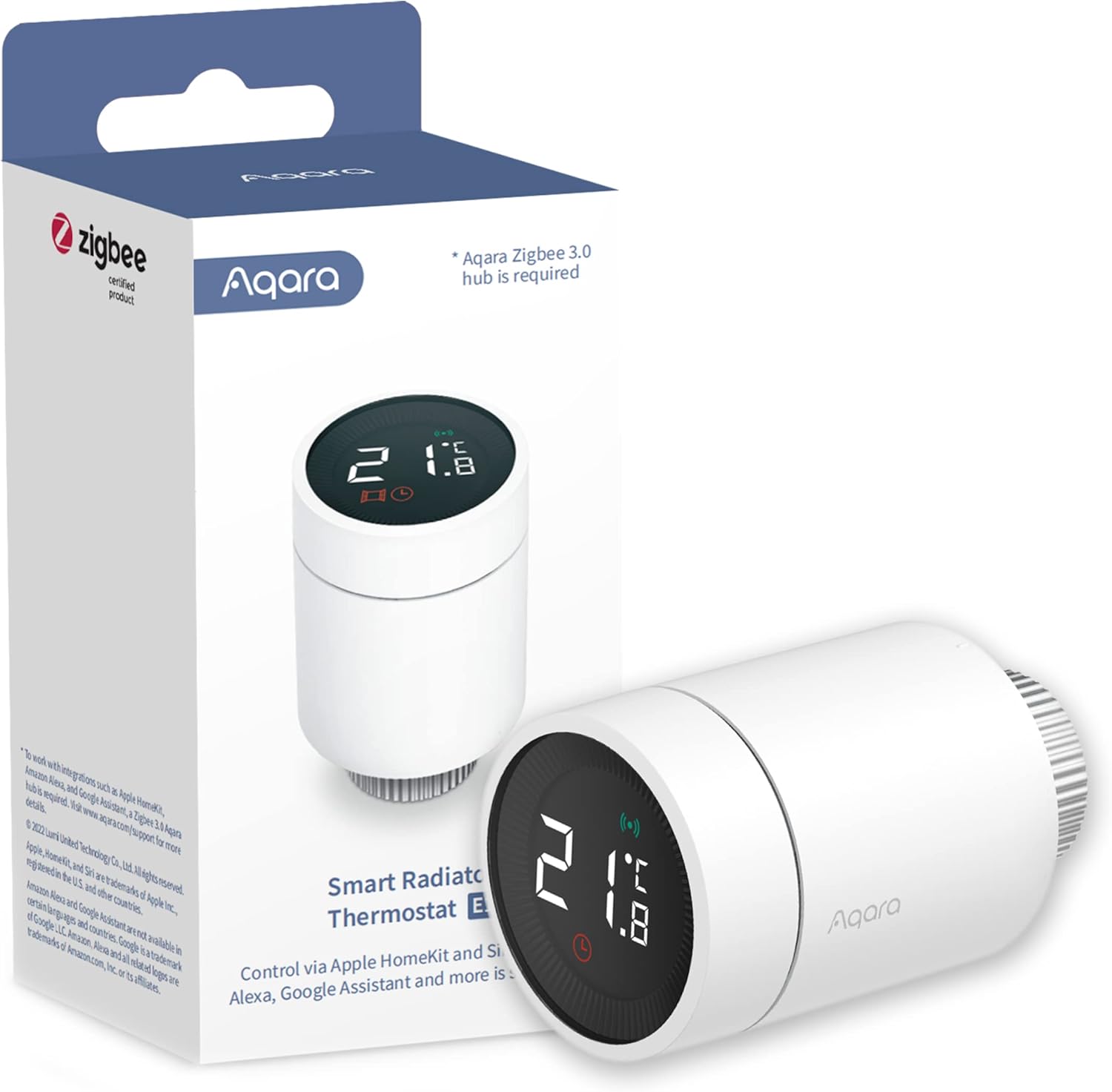Aqara Smart Heizkörperthermostat E1 Zigbee für Home Assistant