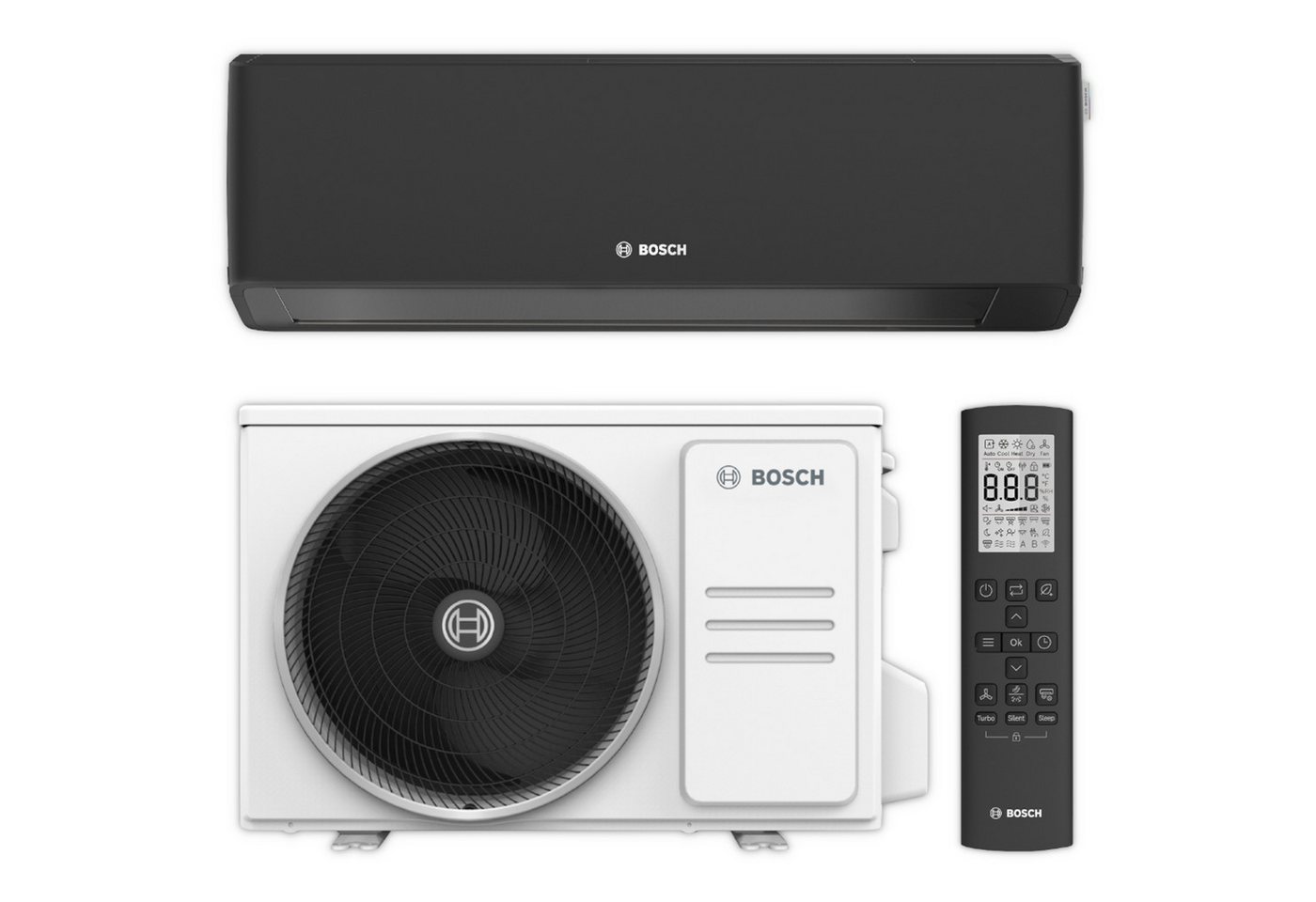 Bosch Split-Klimageraet CL7000i mit WLAN und App-Steuerung