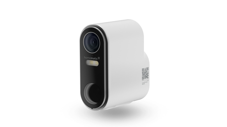 Homematic IP Akku-Außenkamera - 3MP, WLAN - Weiß