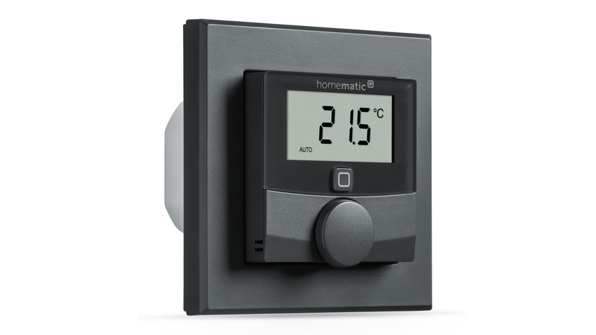 Homematic IP Wandthermostat mit Schaltausgang – für Markenschalter - Weiß
