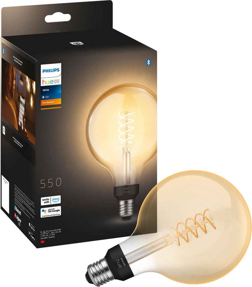 Philips Hue White Giant Globe G125 E27 (550 lm)