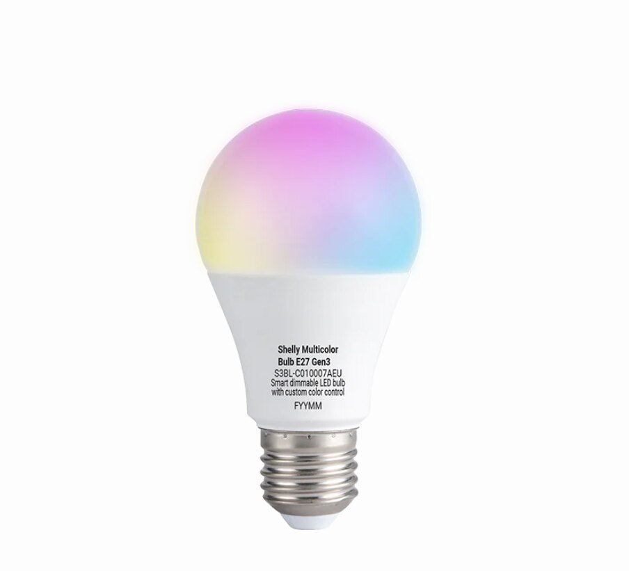 Shelly White & Color/RGB E27