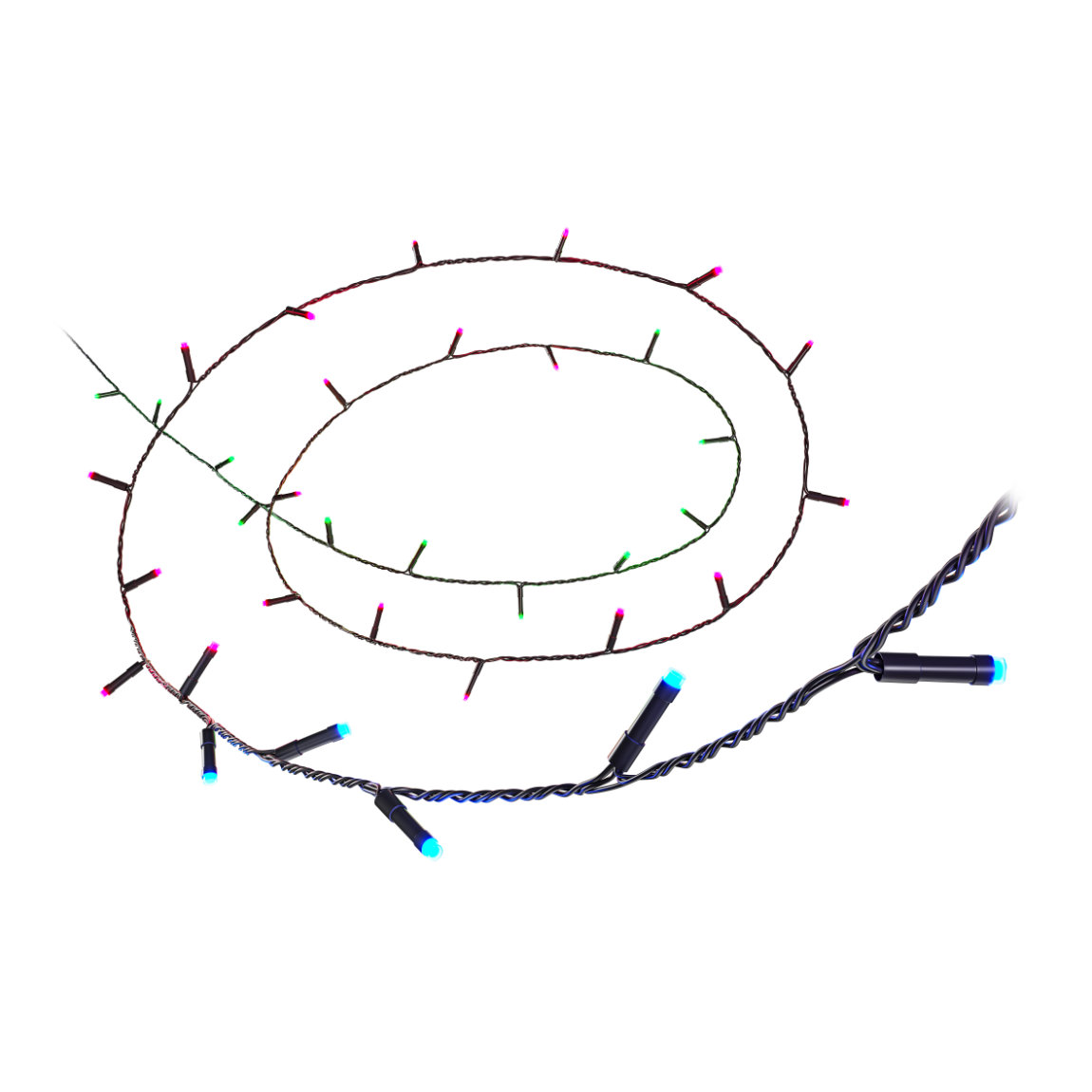 WiZ White & Color/RGB Lichterkette 20 m Outdoor