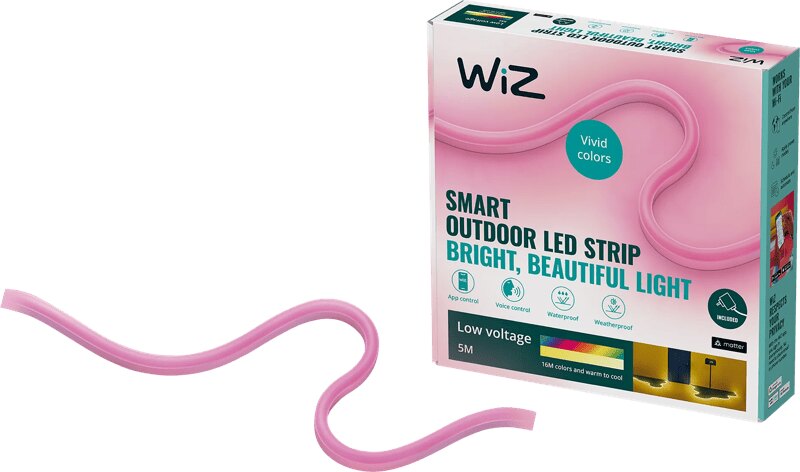 WiZ White & Color/RGB Lightstrip 5 m Outdoor