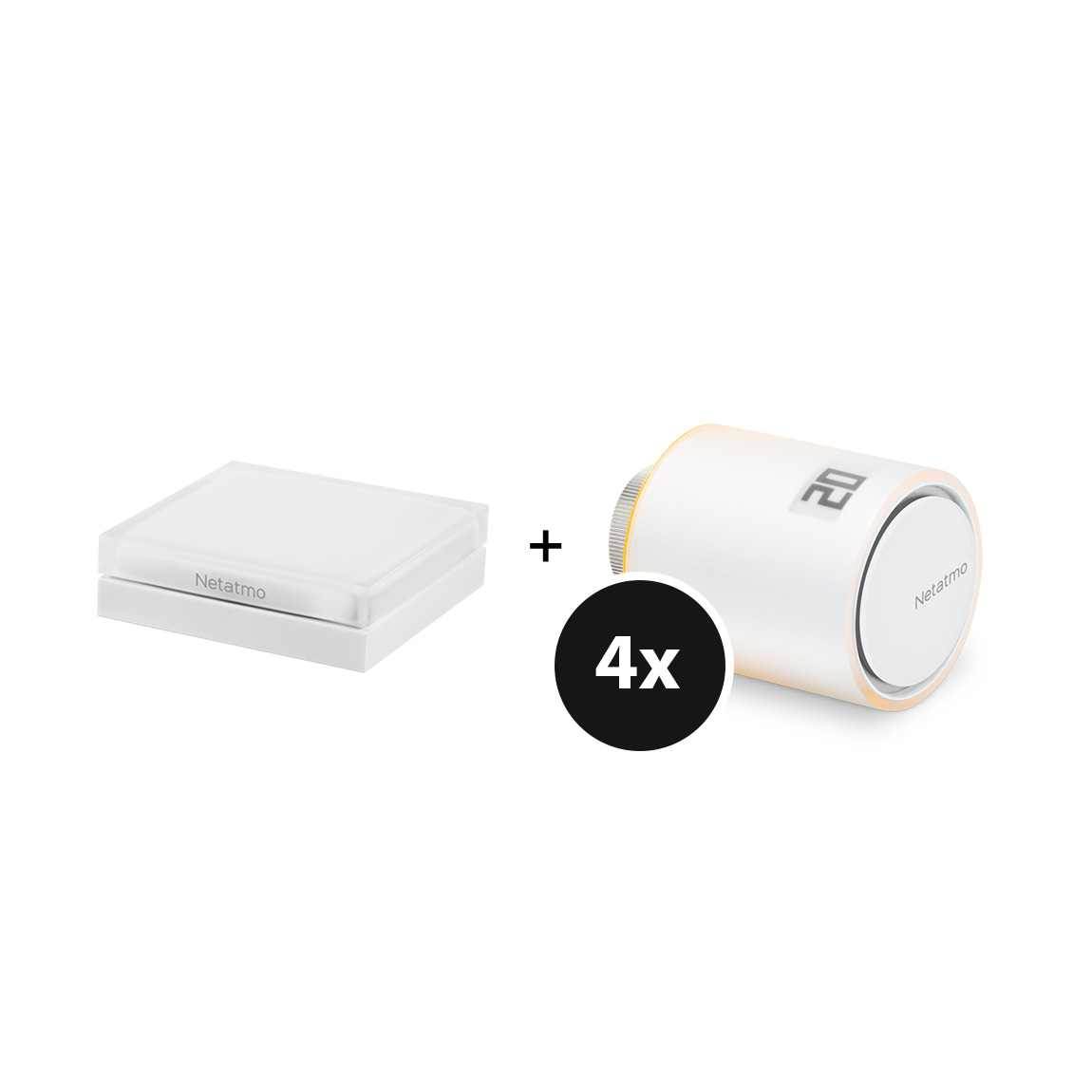 Netatmo Smarte Heizkörperthermostate Starter-Set