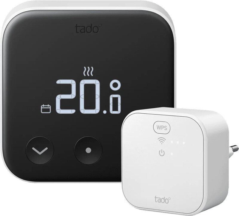 tado° Smartes Thermostat X (Wandthermostat, verkabelt — Therme/Fußbodenheizung)