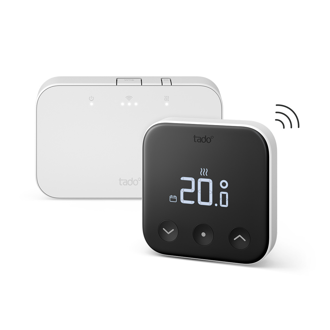 tado° X Kabelloses Starter-Kit (Funk-Wandthermostat + Empfänger)