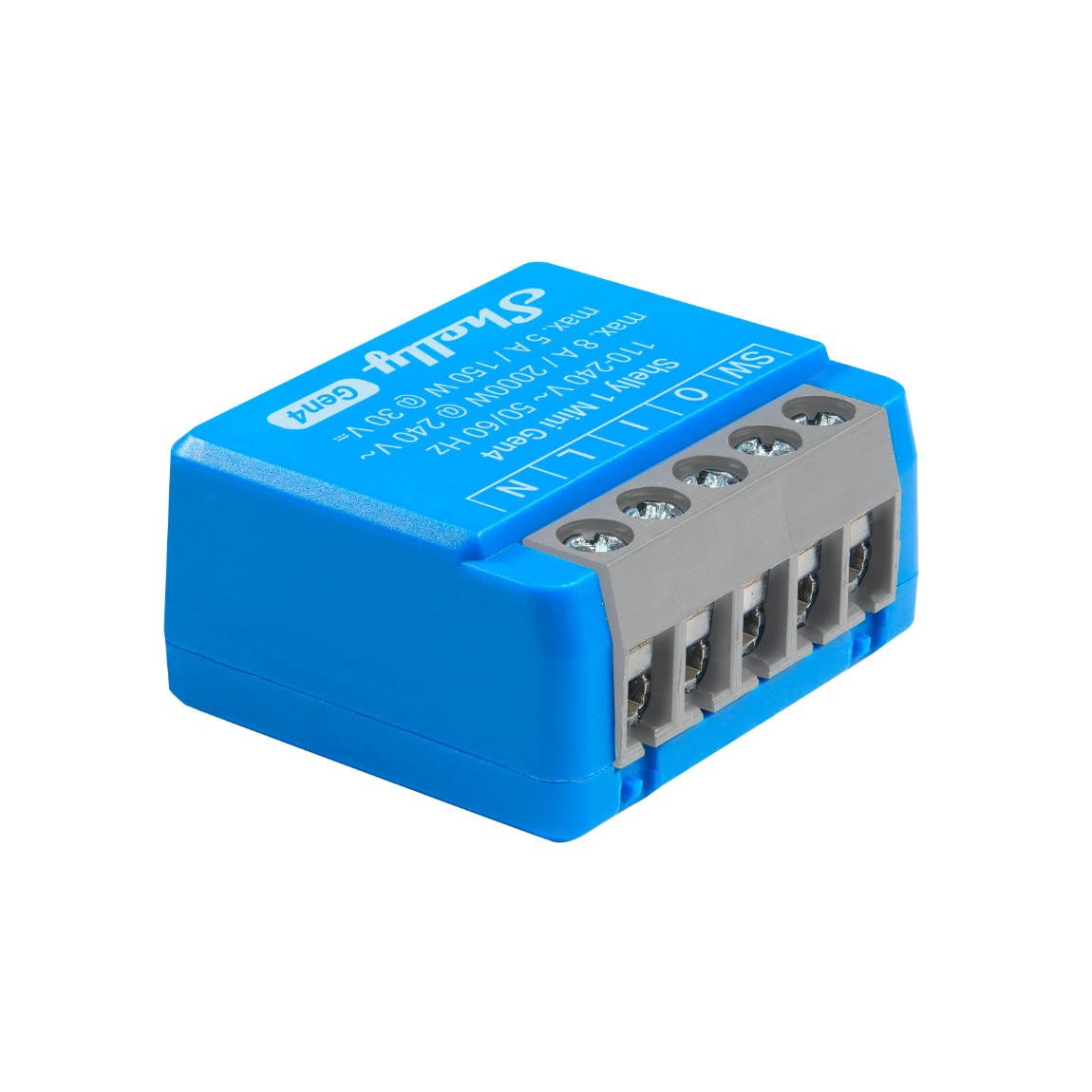 Shelly 1 Mini Gen4 – smartes 1-Kanal-Relais 8A