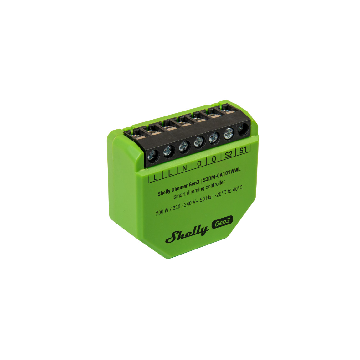 Shelly Dimmer Gen3 – smarter WLAN-Dimmer, 200W