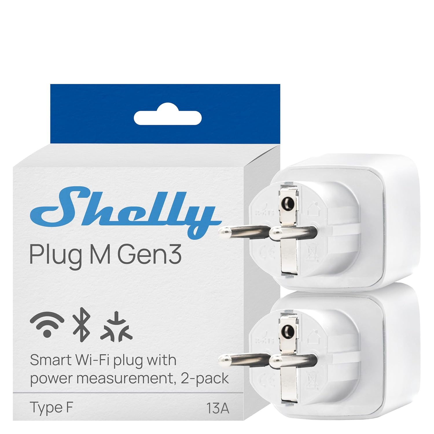 Shelly Plug M Gen3 – smarte WLAN-Steckdose mit Leistungsmessung