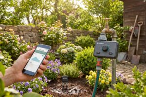 Smart Home Gartenbewässerung im Frühling