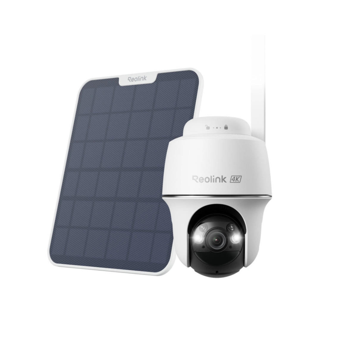 Reolink Go Series G440 - 4K LTE-Außenkamera mit Solarpanel 2 - Weiß