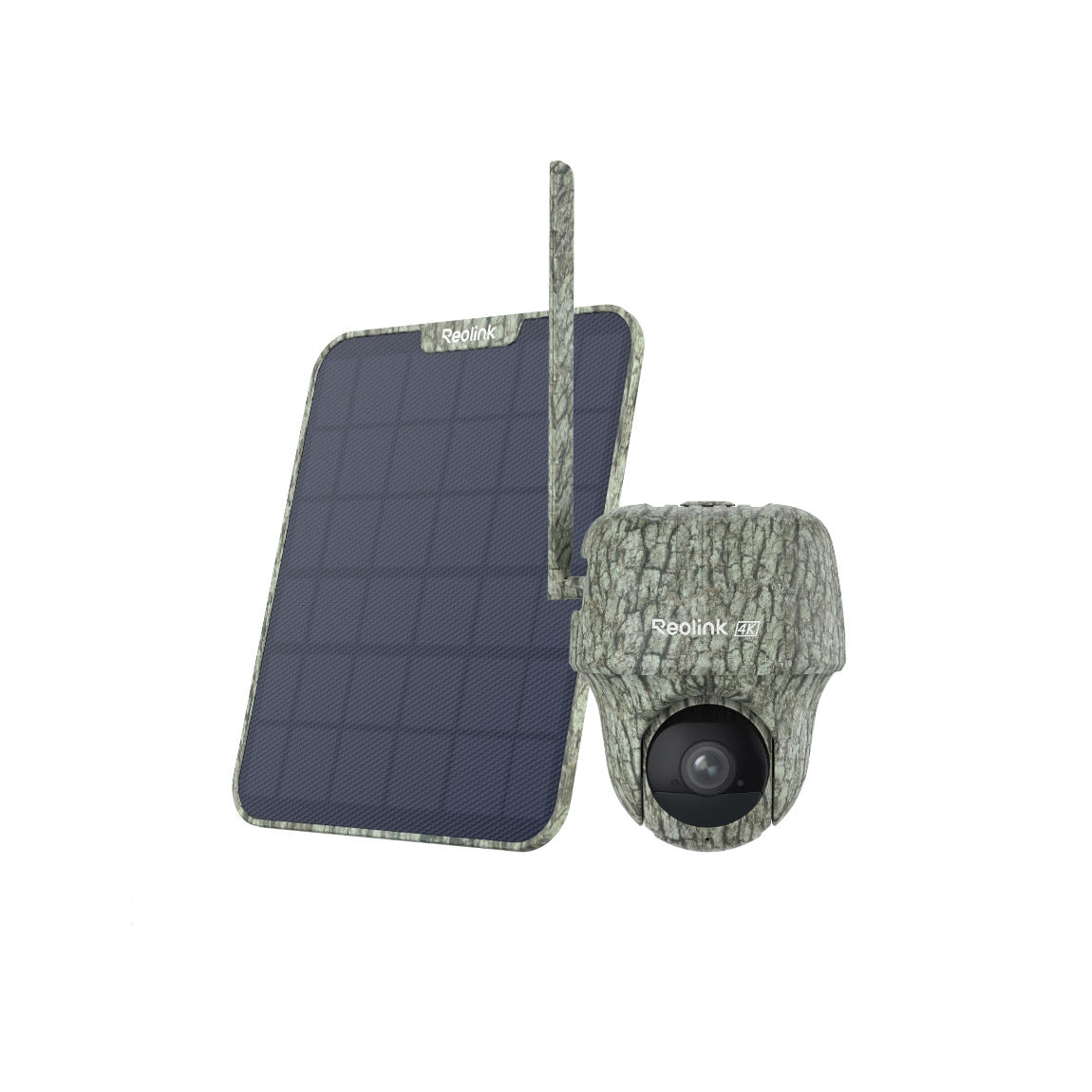 Reolink Go Series G450 - 4K LTE-Außenkamera mit Solarpanel 2 - Camouflage