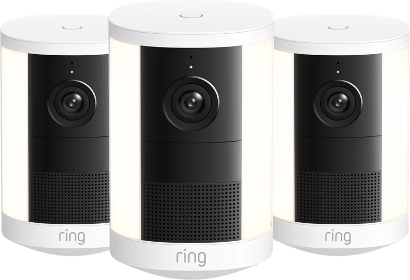 Ring Spotlight Kamera 2. Generation Stecker Weiß