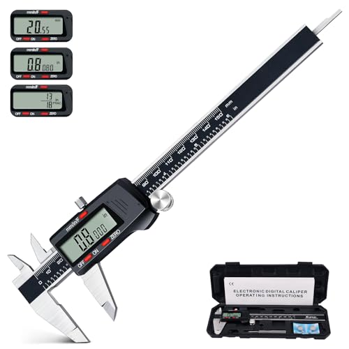 Kynup Messschieber Digital, Schieblehre 150 mm mit LCD-Display