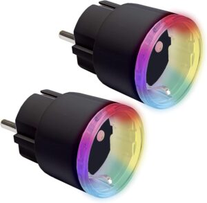 Shelly Plus Plug S Doppelpack, Schwarz