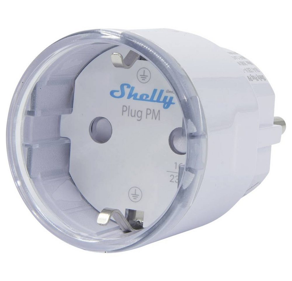 Shelly WLAN-Steckdose Plug PM Gen3 White Funk-Steckdose Wi-Fi, Bluetooth