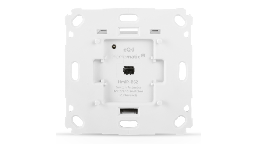 Homematic IP Schaltaktor für Markenschalter – 2-fach - Weiß