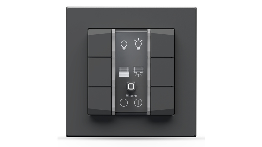 Homematic IP Wandtaster – 6-fach, 230 V - Weiß
